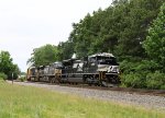 NS 1230 leads train 350-03 eastbound